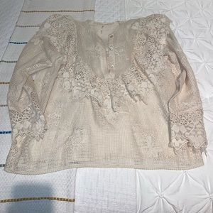 Free People Lace Top